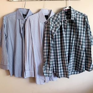 Mens button up shirt large